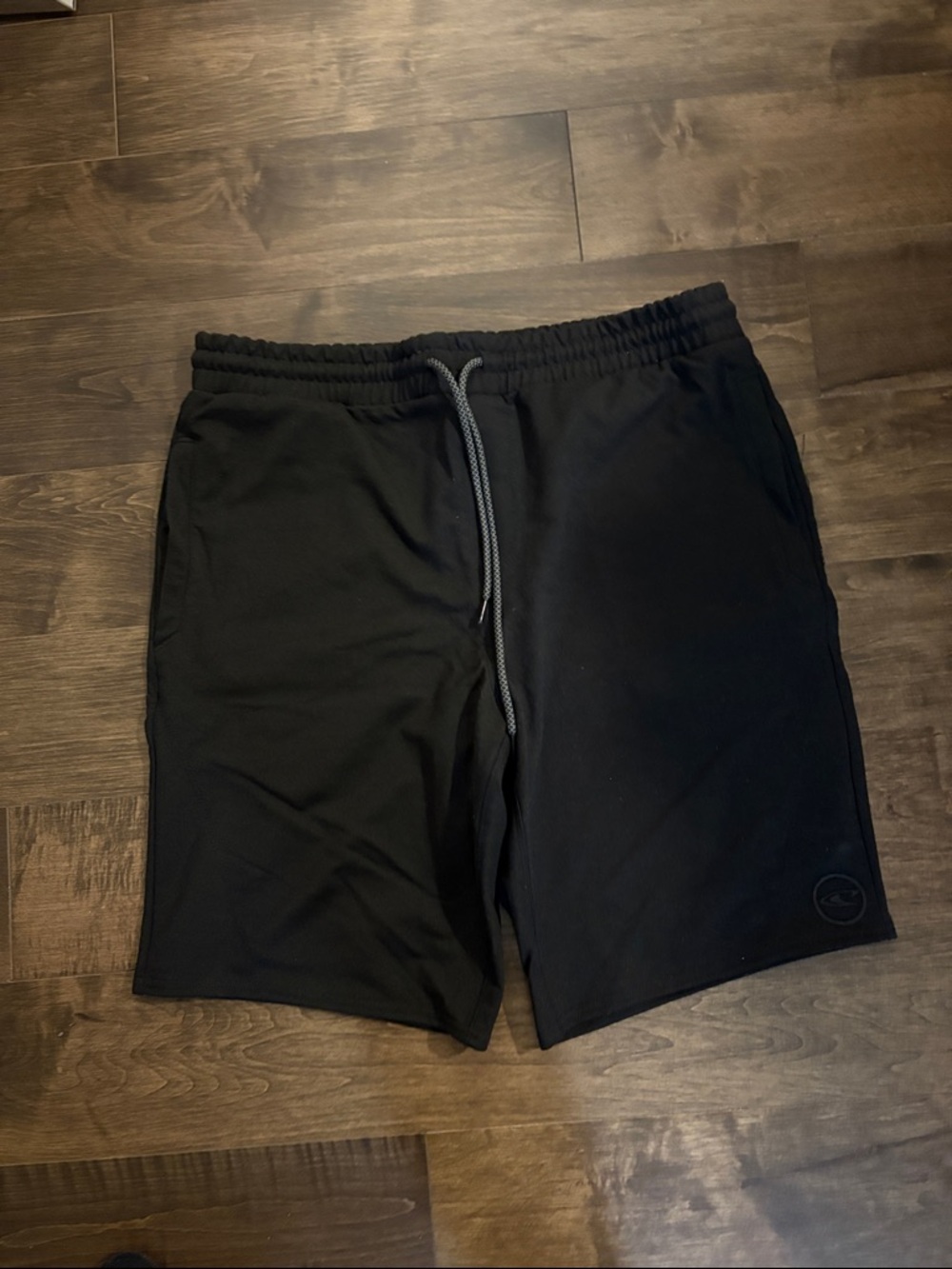 O'Neill Black Men's Athletic Drawstring Shorts
